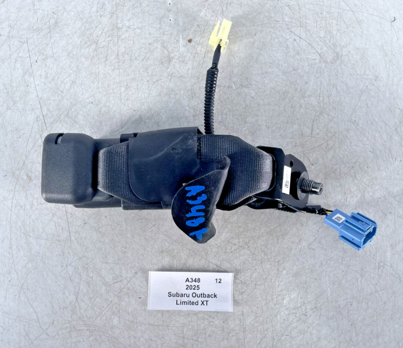 ✅ 23-25 OEM Subaru Outback XT LTD Rear Right Passenger 2nd Seat Belt Buckle 5k