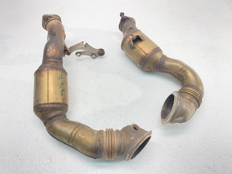 07-10 BMW 135 335 3.0L N54 Engine Exhaust Manifold Downpipe Converter Set! OEM✅