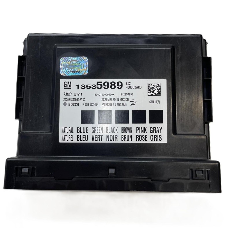 2018-2021 Chevy Traverse 3.6L LT BCM Computor Body Control Module 13535989 OEM