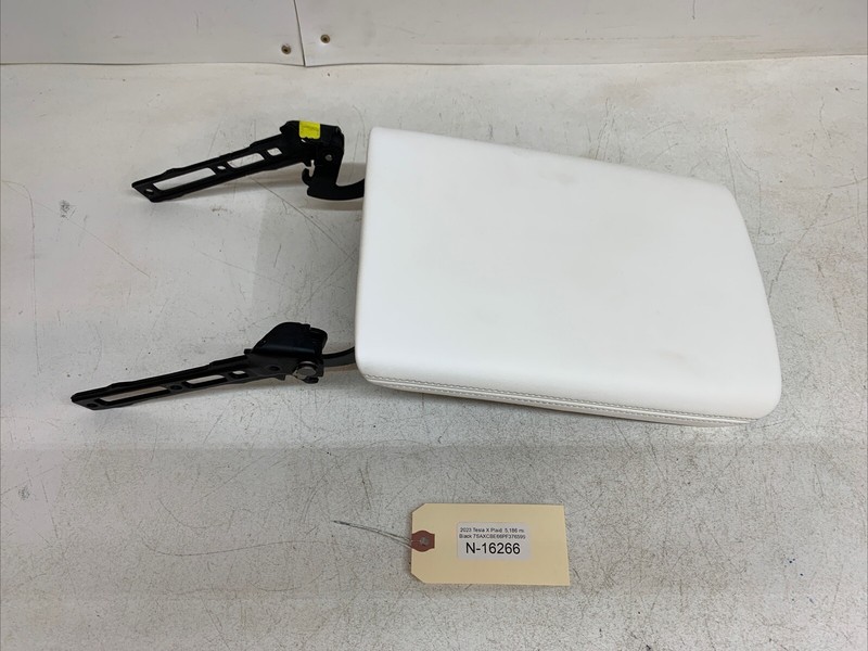 ⚡️21-24 Tesla Model S/X OEM White Center Console Armrest 16266 M5