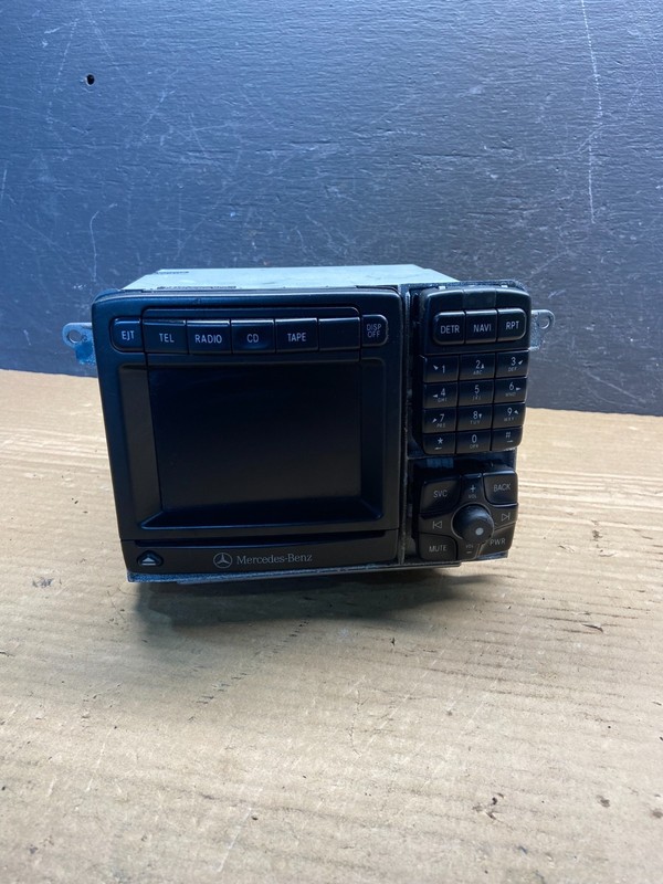 2000 2001 2002 Mercedes S430 S500 Radio Navigation Screen Display AE4664 DG