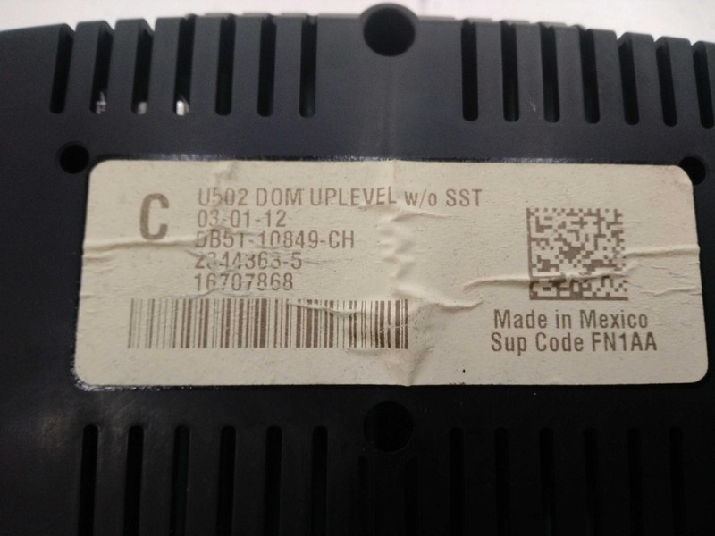 2013 Ford Explorer Speedometer Gauge Black OEM Used 121K Miles NJ25-25204-635598