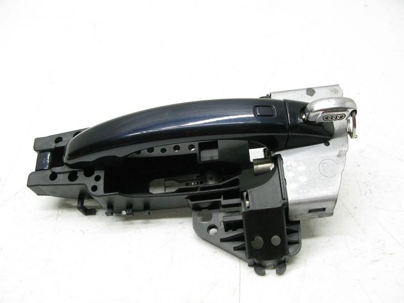 09-16 AUDI B8 A4 S4 SEDAN DOOR OPEN HANDLE FRONT DRIVER LEFT KEY OEM 122722