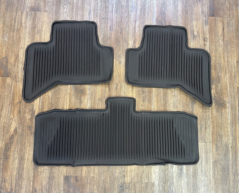 2022-24 LEXUS LS600 ALL WEATHER FLOOR MATS - REAR ONLY- OEM PT206-60220