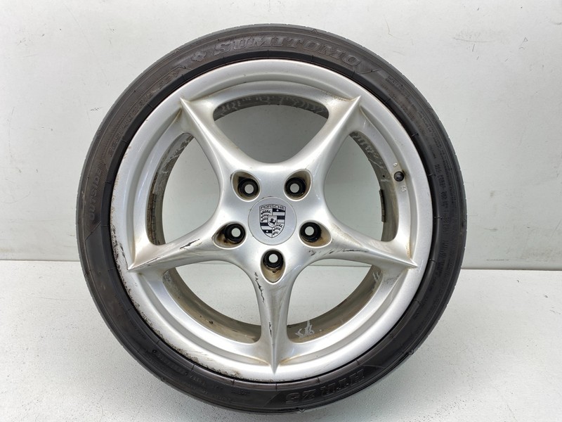 Porsche Carrera 911 996 18 INCH Front Alloy Wheel Rim with Tire 8x18 ET:50 OEM**