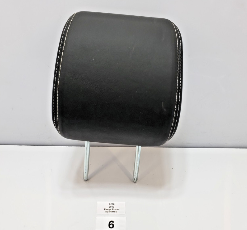 ✅ 10-13 OEM Range Rover Sport L320 Rear Right Passenger Headrest Leather Black