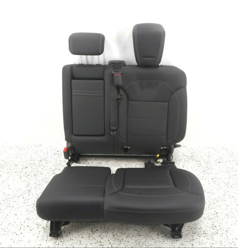 13 Mercedes-Benz ML350 Rear 2nd Row Driver Left Upper Lower Bottom Seat Set OEM