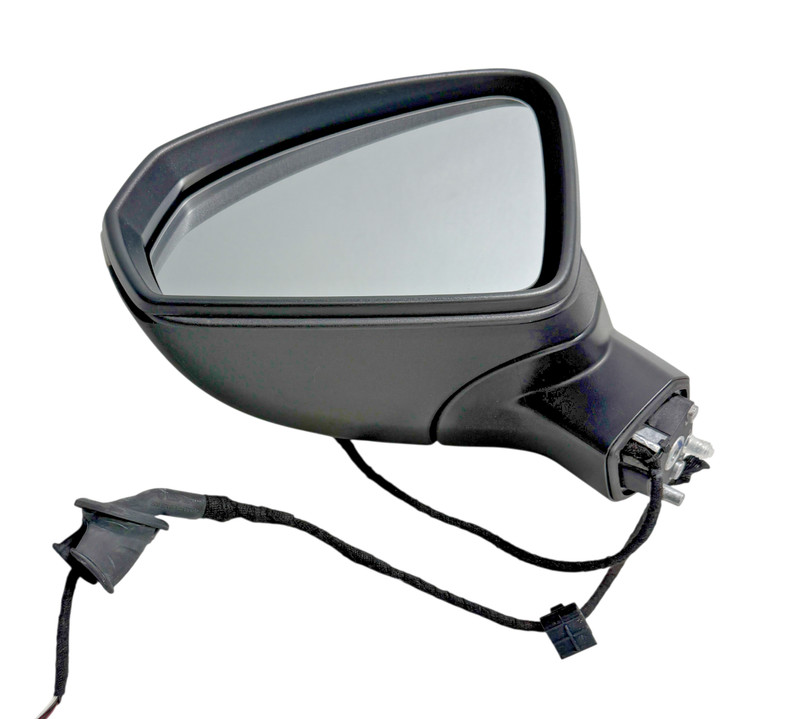 📌2022-25 VOLKSWAGEN TAOS FRONT LEFT DRIVER SIDE WHITE EXTERIOR DOOR MIRROR OEM