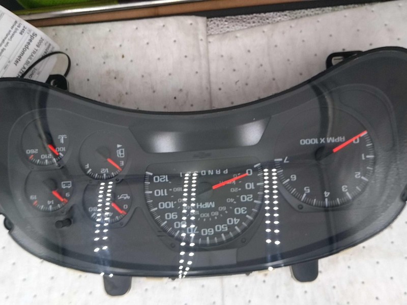 2009 Chevrolet Trailblazer Speedometer Gauge Silver OEM 91K Miles NJ25-26787