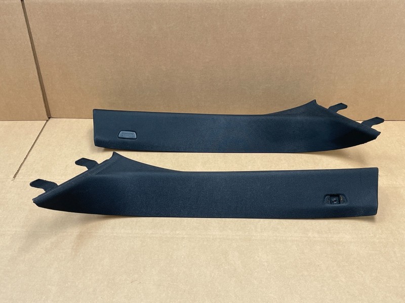 17-19 BMW G30 540i 530i Front Left & Right A Pillar Trim Panel Set Pair 1649 OEM