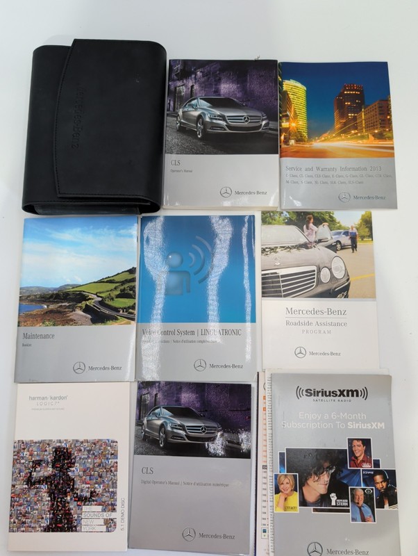 13 2013 Mercedes Benz CLS Class CLS550 CLS63 350 500 550 63 AMG Owners Manual