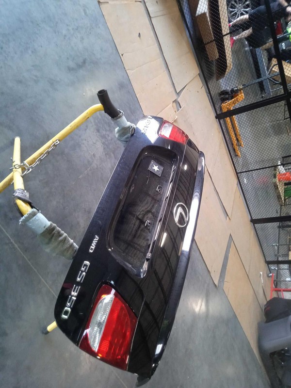 2007 Lexus GS350 Black Deck Lid OEM Used 332543 4DR SED BLK UNK