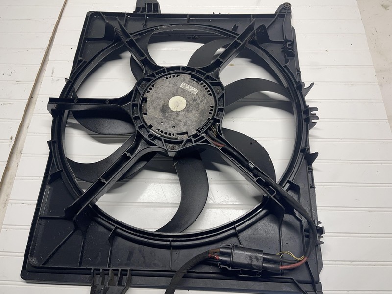 06-11 W164 Mercedes Benz ML500 Full Fan Cooling Assembly Tested Oem