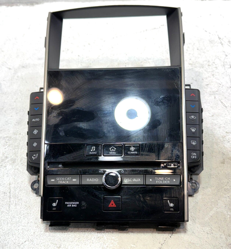 2017-2020 INFINITI Q50 RADIO HEATER AC TEMPERATURE CLIMATE CONTROL PANEL OEM