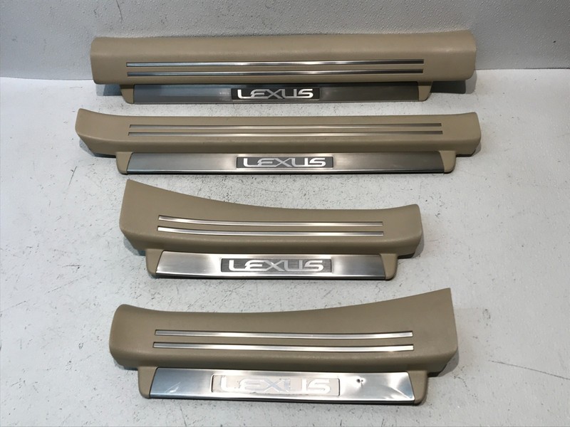2007 2008 2009 2010 2011 2012 Lexus LS460L Door Sill Scuff Plates Set OEM