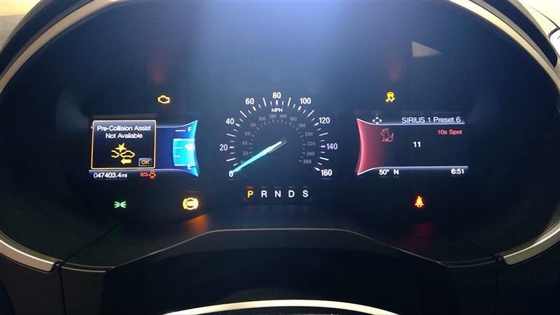 Speedometer Cluster MPH SEL Fits 19-20 EDGE 3272673