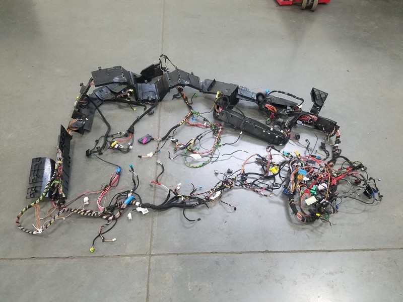 2010 Mercedes Benz AMG C 63 Chassis Wiring Harness #8001 Q6
