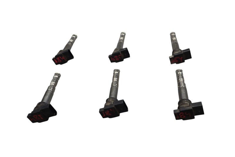 03-18 Bentley Continental Engine Ignition Coil Set of 6 Pcs 07C905115 Oem