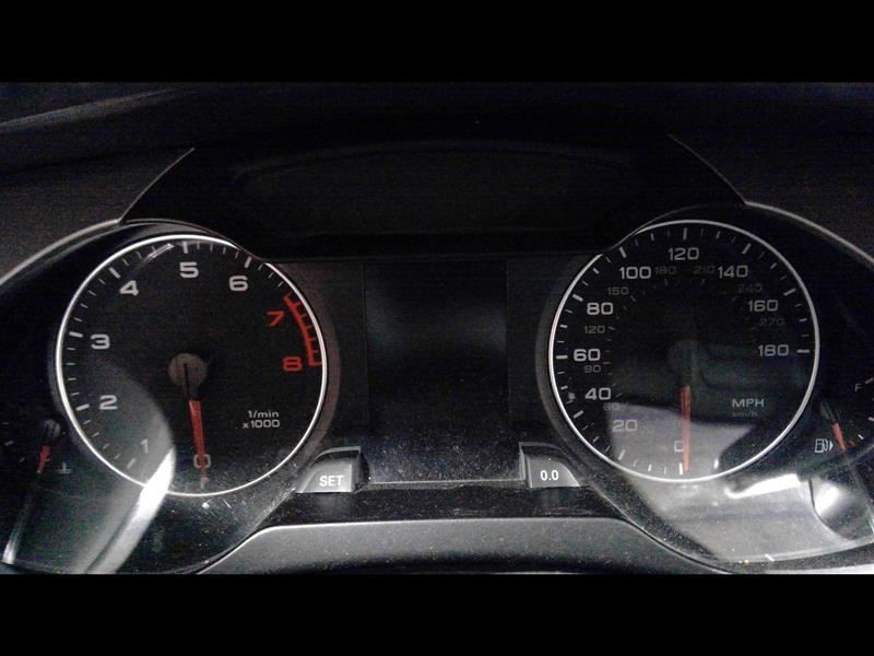 Speedometer Cluster Sedan 180 MPH Opt 9Q4 Fits 10-12 AUDI A4 1141231