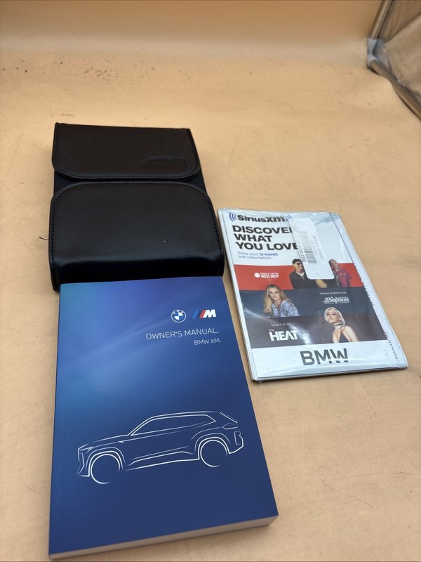2023 BMW XM OWNERS MANUAL Includes All With Free Shipping