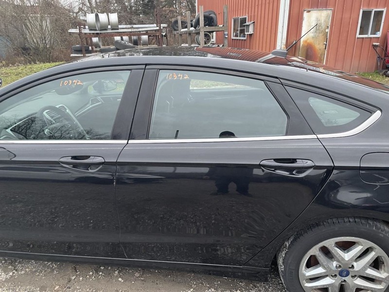 2013-2016 Ford Fusion Left Driver Side Rear Door Black