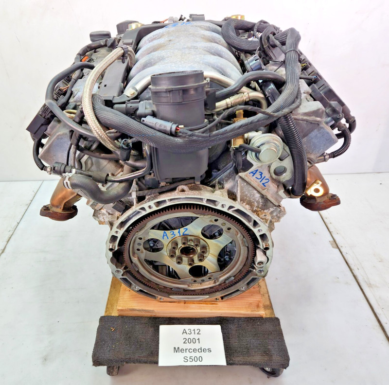 ✅ 99-06 OEM Mercedes W220 S500 RWD 5.0L V8 Engine Motor Long Block Assembly 84k
