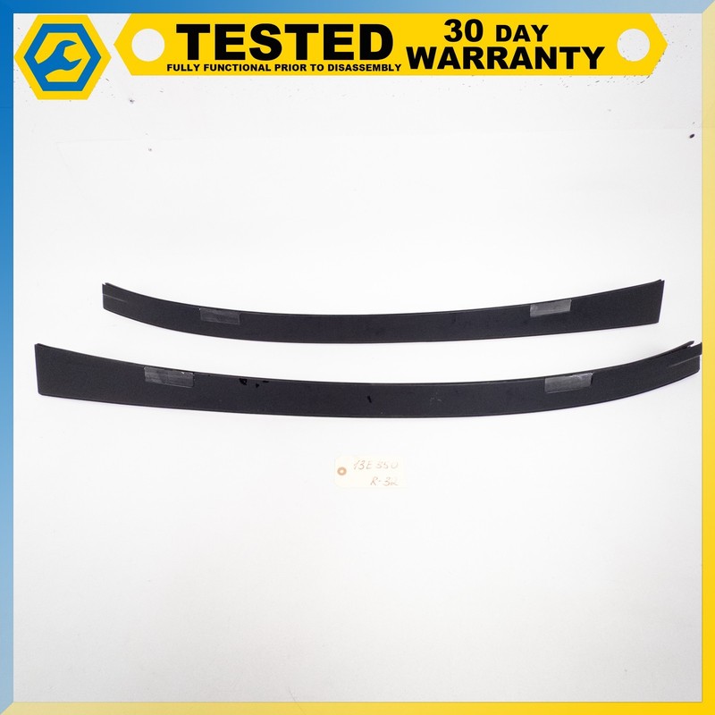 10-17 Mercedes C207 LEFT & RIGHT PANORAMIC ROOF DRIP MOLDING COVER TRIM SET OEM