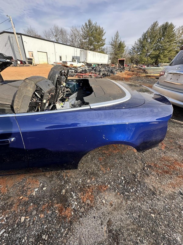 2010-2017 AUDI S5 CONVERTIBLE REAR LEFT SIDE BODY QUARTER PANEL BLUE OEM