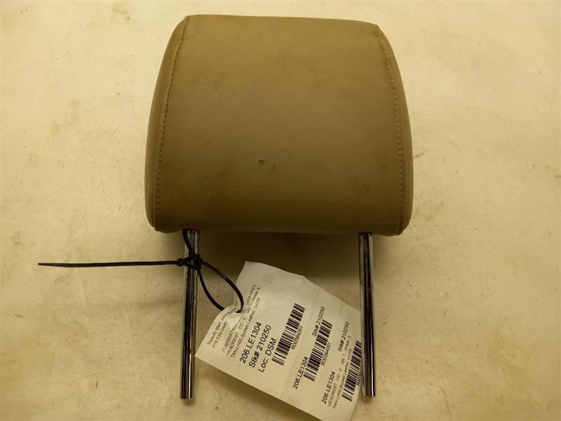 2004 LEXUS GX470 DRIVER SIDE FRONT BEIGE LEATHER HEADREST ASSEMBLY