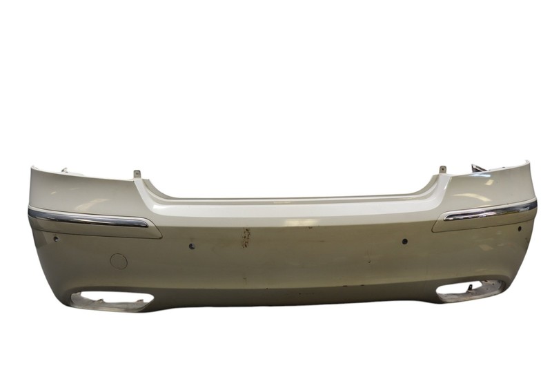11-13 Hyundai Equus Rear Bumper Cover Panel Assembly White 86640-3N010 Oem
