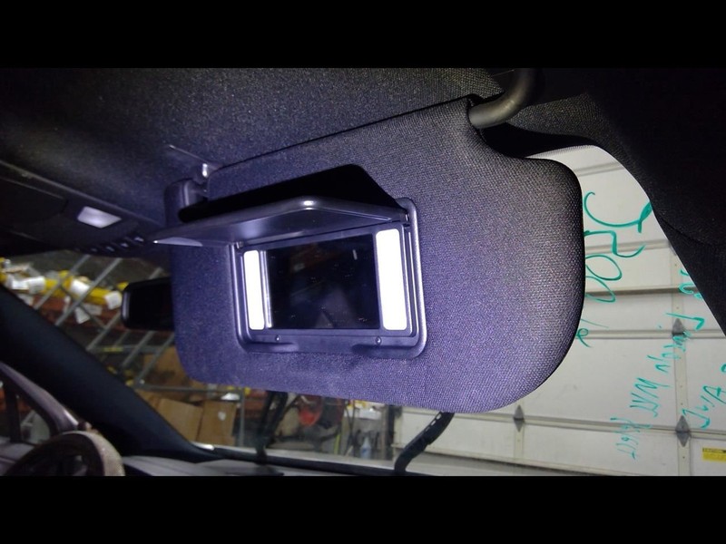 Passenger Right Sun Visor Illuminated Fits 15-19 MKC 1529576