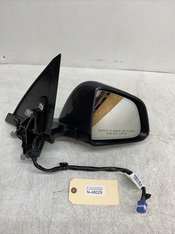 20-23 TESLA MODEL Y MIRROR RIGHT PASSENGER OEM 1594112-00-B 48029 U17