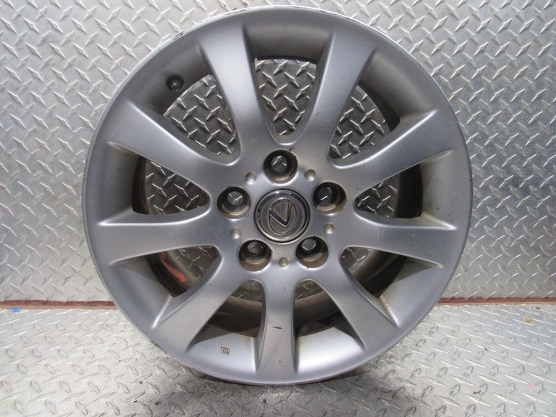 02 03 LEXUS ES300 ALLOY WHEEL ( 3 ) 16X6 1/2 W/O CHROME