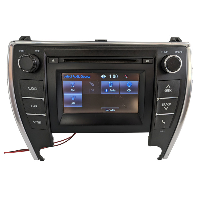 2016-2017 Toyota Camry Audio CD Player Radio Receiver Stereo Display Screen OEM