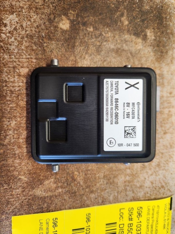 2018-2019 Toyota CAMRY Lane Departure Warning Front Radar Unit