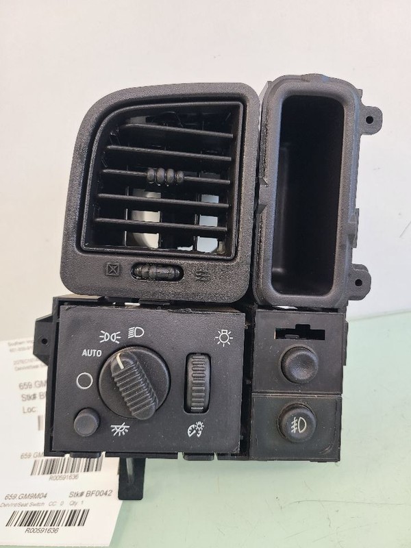 HEADLIGHT SWITCH FITS 2004 SIERRA150 591636