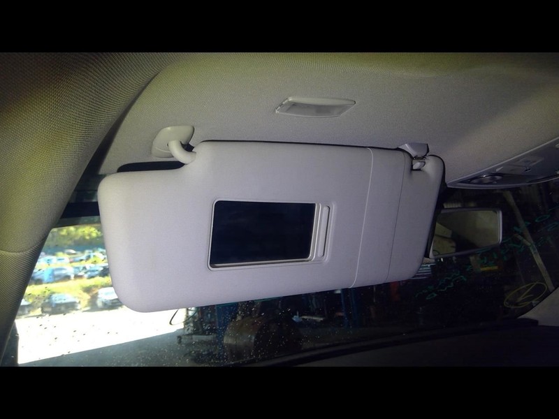 Driver Left Sun Visor Without Garage Door Opener Fits 12-22 PASSAT 1686332