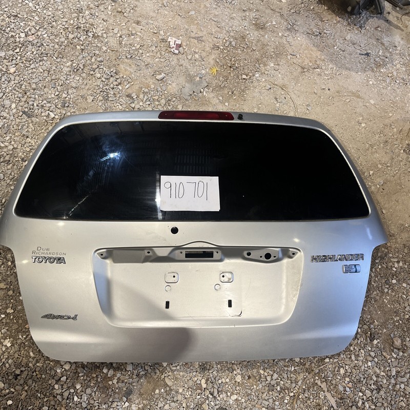 2005-2007 Toyota Highlander Hybrid Trunk Lid Deck Tail Gate HatchEmpty Shell