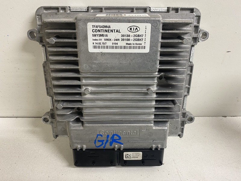 2015 Kia Optima 2.4 Auto Engine Computer Module Ecu Ecm Pcu Pcm 39108-2GBH7