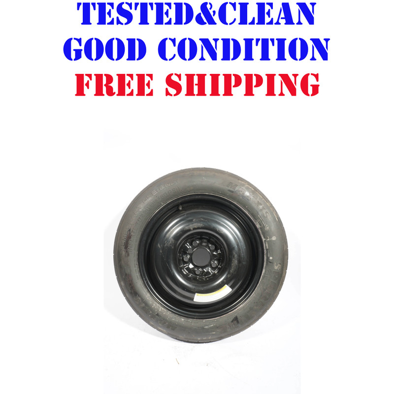 08-12 INFINITI EX35 WHEEL SPARE TIRE T165/80D17 OEM