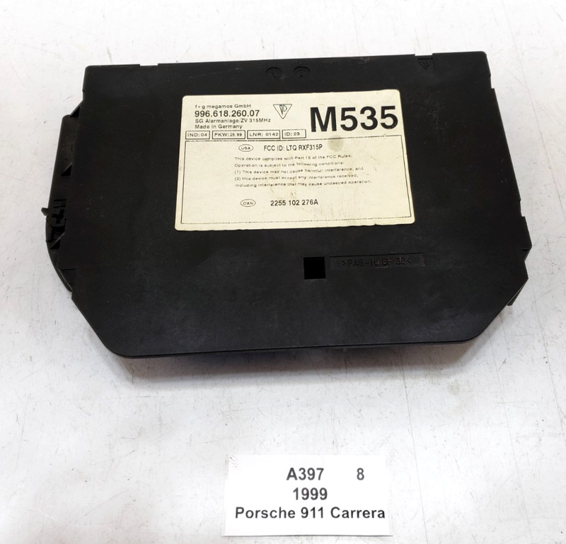✅ 1999-2000 OEM Porsche Carrera 911 996 Immobilizer Theft Locking Module M535