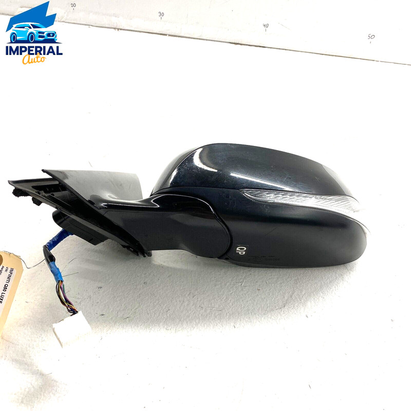 2014 - 2020 NFINITI Q50 LEFT DRIVER SIDE DOOR EXTERIOR REAR VIEW MIRROR OEM