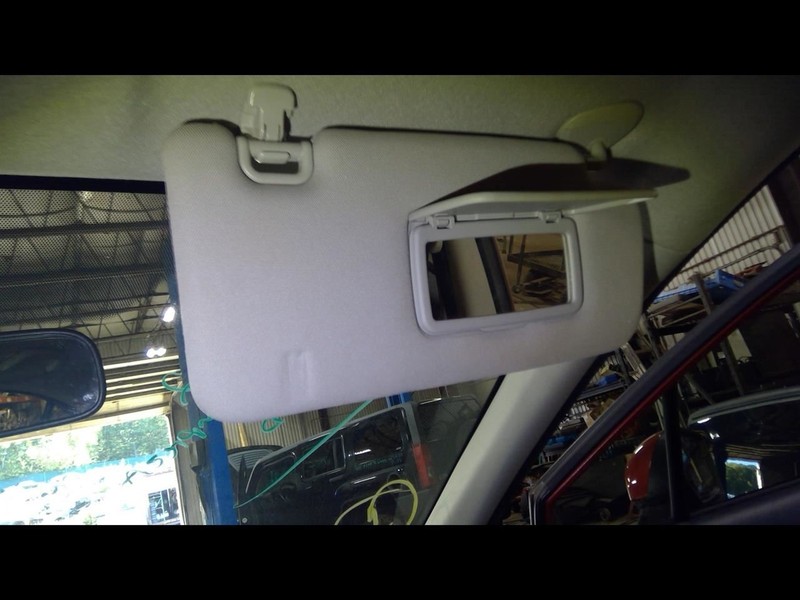 Passenger Sun Visor Without Illumination Fits 15-17 XV CROSSTREK 1671617