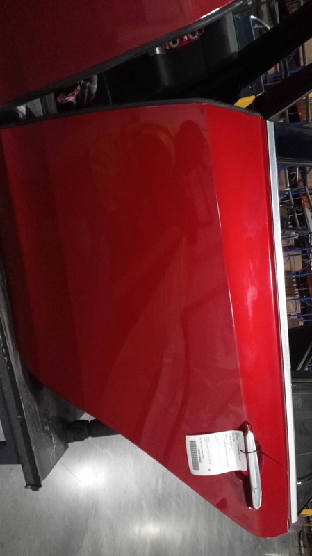 2014 Cadillac CTS Red Left Rear Door 491790 Used 90K Miles OEM