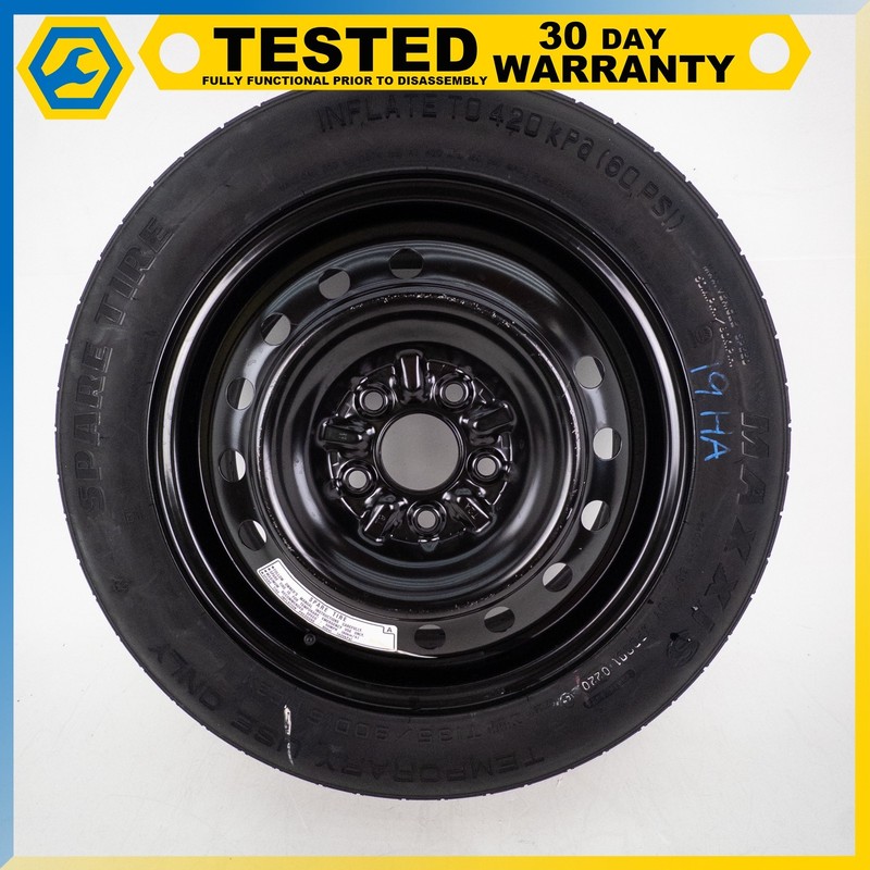 18-22 HONDA ACCORD EMERGENCY SPARE TIRE WHEEL DONUT RIM T135 / 90 D16" OEM