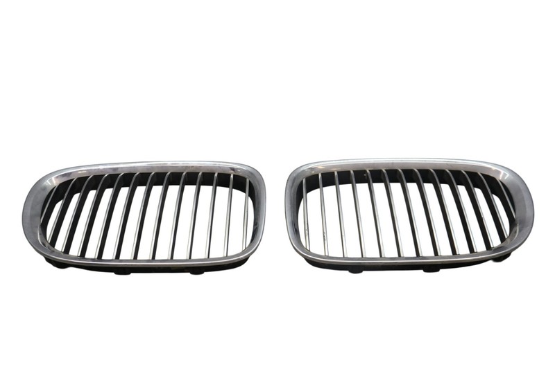 09-15 BMW 750Li 750i F01 Front Right & Left Side Hood Kidney Grille Grill Oem