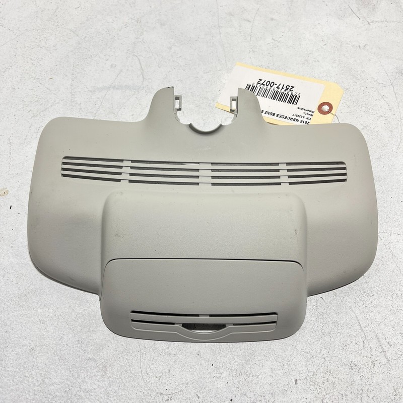 2014-2017 MercedesBenz S550 Interior Rear View Mirror Cover Gray OEM