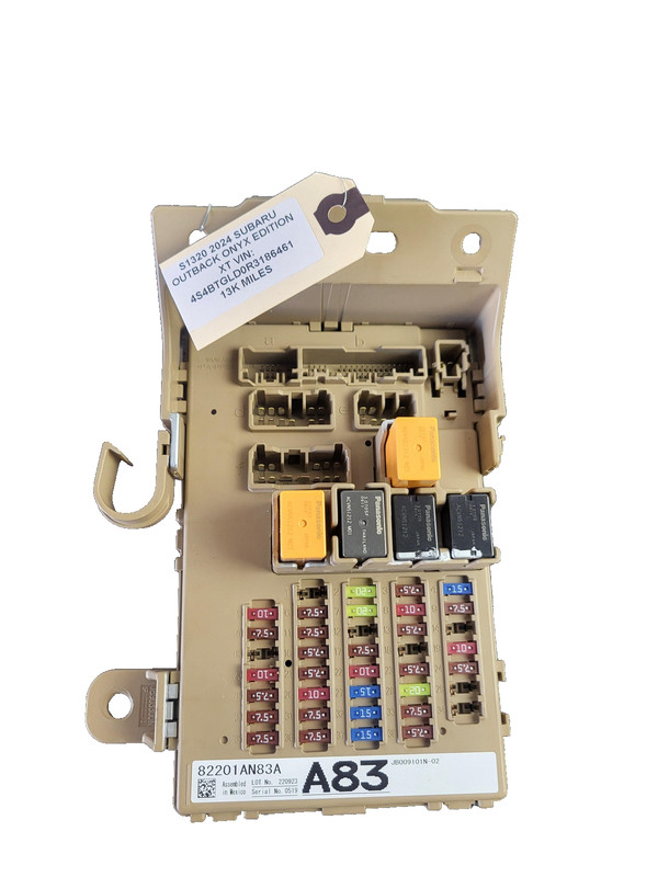 Used Oem Subaru Dashboard Cabin Fuse Relay Junction Box 2024-2025 Outback 2.4L