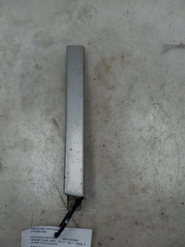 2000 TOYOTA TACOMA DRIVER LEFT ROOF TRIM MOLDING