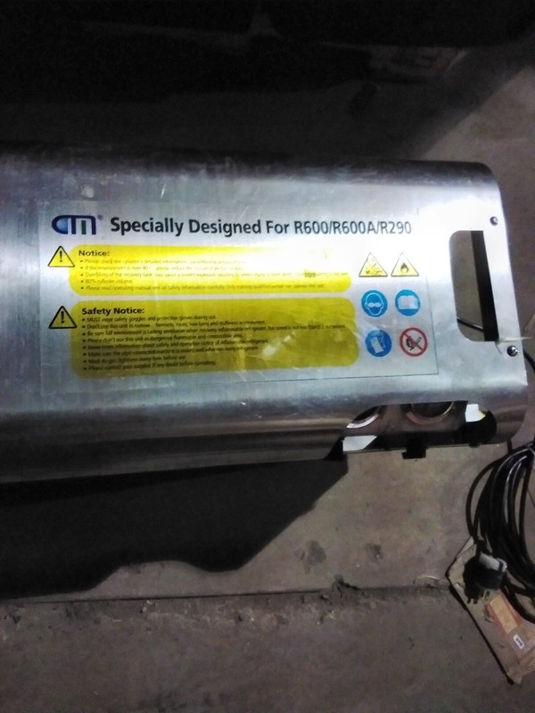 R600 Explosion Proof Refrigerant Recovery Pump For R600/R600A/R290 CMEP-OL 1hp